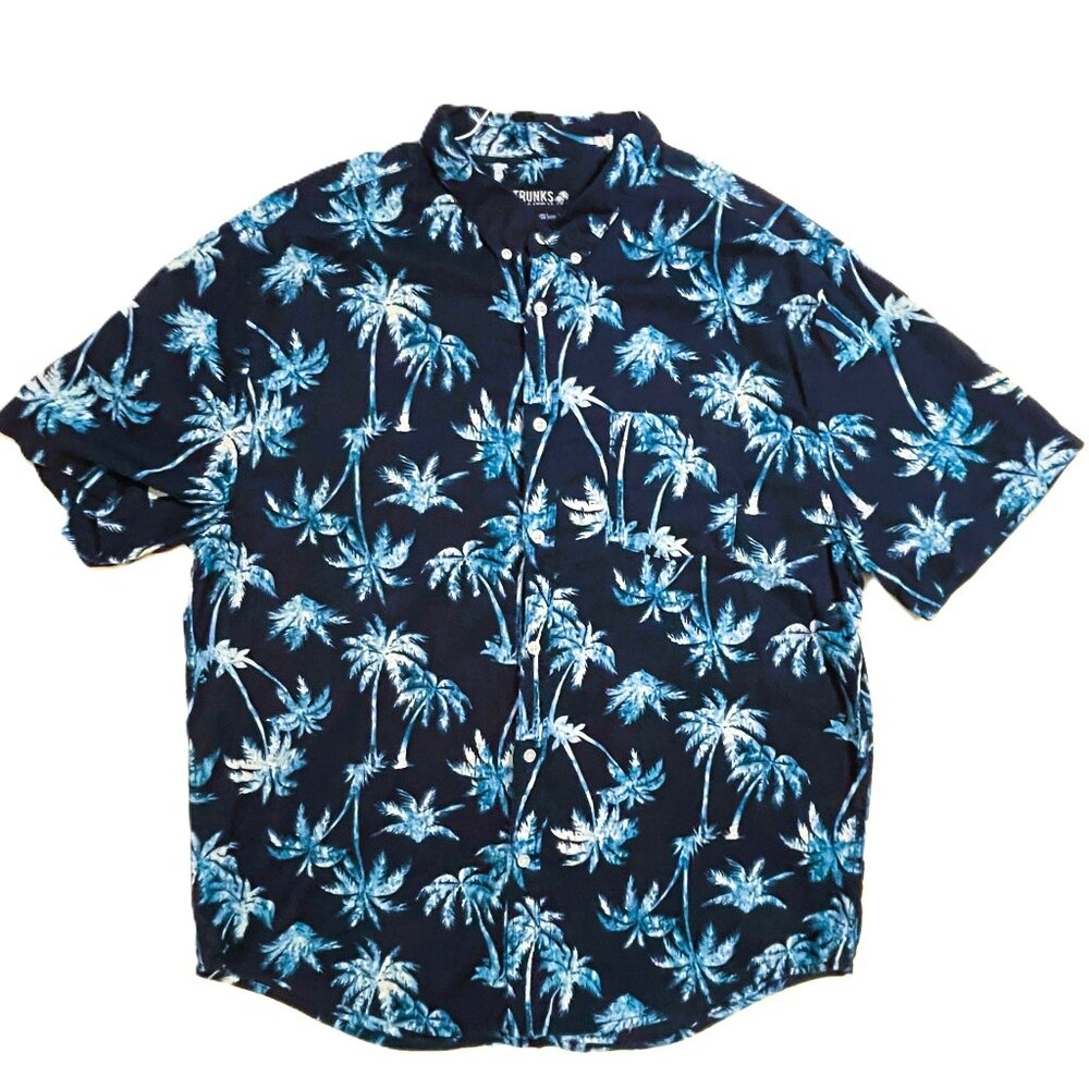 Men's Trunks Surf and Swim Co. Hawaiian Short Sleeve Shirt - Size XL